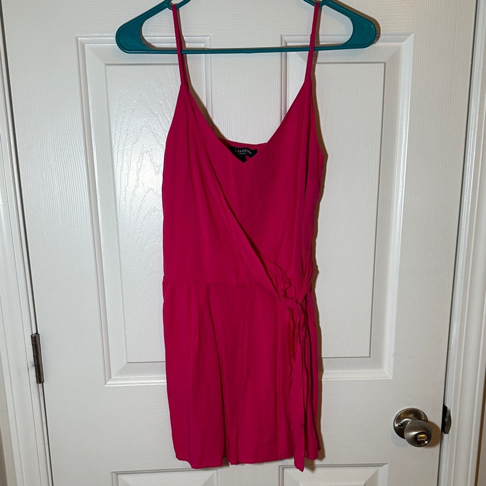 One Clothing Vibrant Pink Dress
